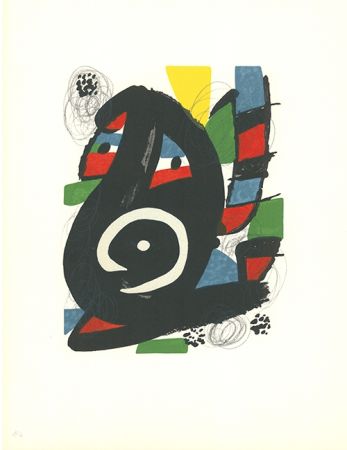 Lithographie Miró - - La mélodie acide - 14