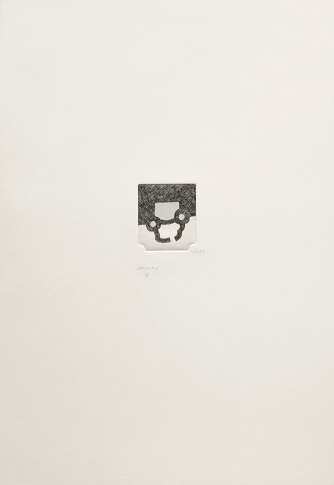 Lithographie Chillida - 12th anniversary of Galeria Joan Prats