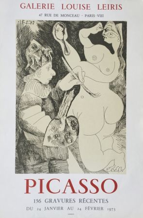 Lithographie Picasso - 156 Gravures Recentes
