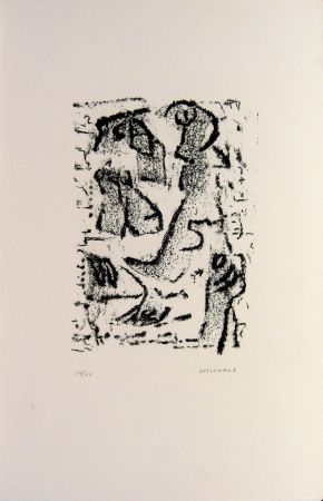Lithographie Michaux - 1974:120 etat II