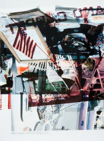 Sérigraphie Rauschenberg - 2K
