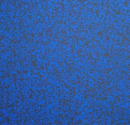 Sérigraphie Morellet - 40 000 carrés