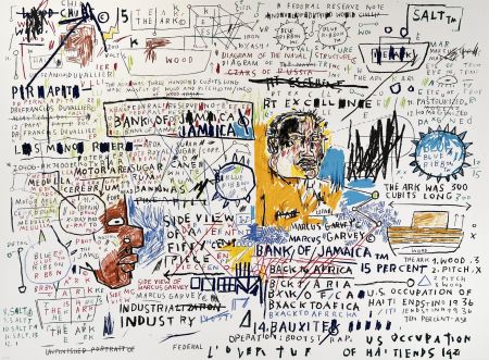 Sérigraphie Basquiat - 50 Cent Piece