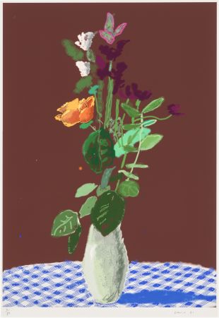 Multiple Hockney - 7th March 2021, More Flowers on a Table