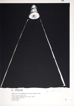 Lithographie Dine - A Dream, 1964