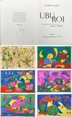 Livre Illustré Miró - A. Jarry: UBU ROI. 13 Lithographies originales en couleurs (1966)