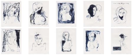 Lithographie Emin - A Journey To Death (Set of 10)