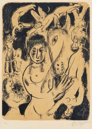 Lithographie Chagall - A Midsummer Night''s dream