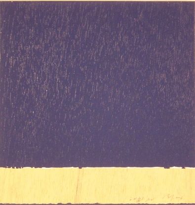 Sérigraphie Buraglio - A Nicolas de Staël 2