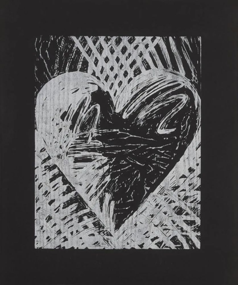 Gravure Sur Bois Dine - A Night Woodcut