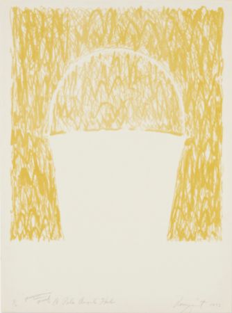 Lithographie Rosenquist - A Pale Angels Halo (Yellow)