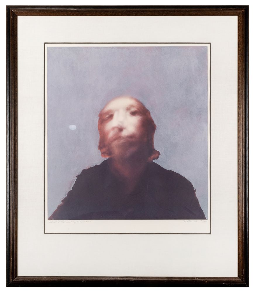 Sérigraphie Hamilton - A Portrait of the Artist by Francis Bacon