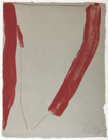 Lithographie Frankenthaler - A Slice of the Stone Itself