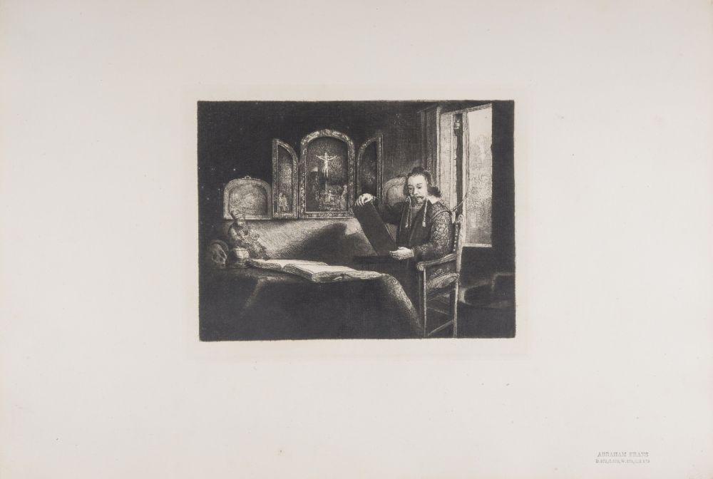 Héliogravure Rembrandt - Abraham Frans