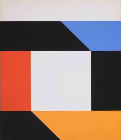 Sérigraphie Bill - Abstract composition, 1971