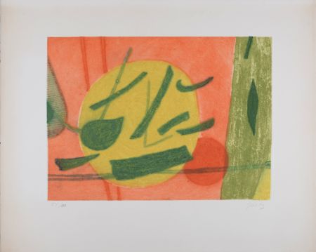 Eau-Forte Goetz - Abstract Composition #3, 1973