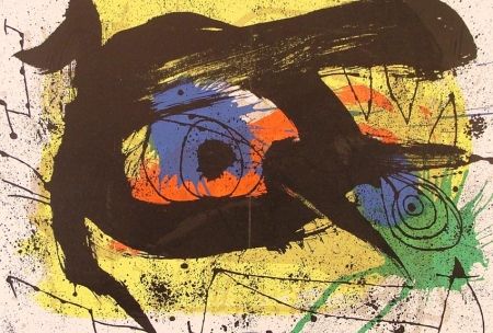 Lithographie Miró - Abstraction