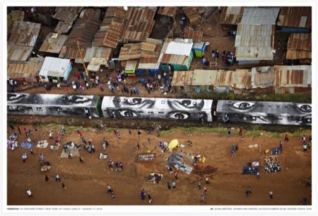 Affiche Jr - Action in Kibera slum, Nairobi, Kenya