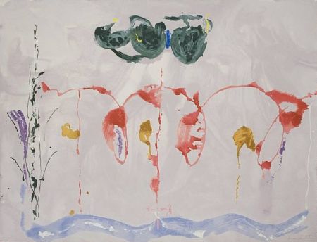 Sérigraphie Frankenthaler - Aerie