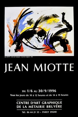 Affiche Miotte - Affiche