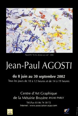 Affiche Agosti - Affiche