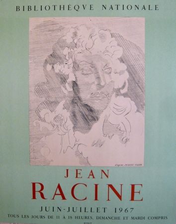 Affiche Villon - Affiche exposition Jean Racine BNF