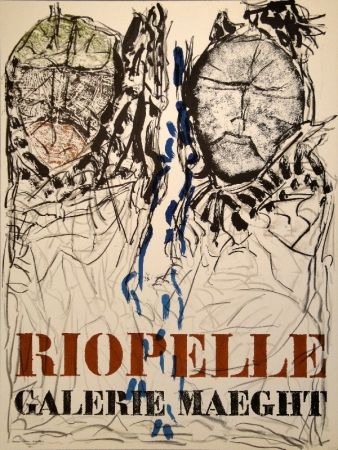 Affiche Riopelle - Affiche Galerie Maeght
