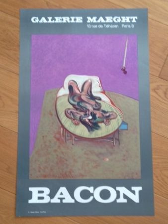 Affiche Bacon - Affiche Galerie Maeght