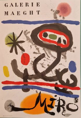 Affiche Miró - Affiche pour l'exposition 