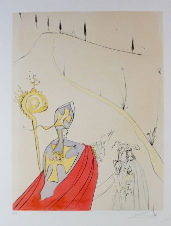 Gravure Dali - After 50 Years of Surrealism The Sacred Love of Gala