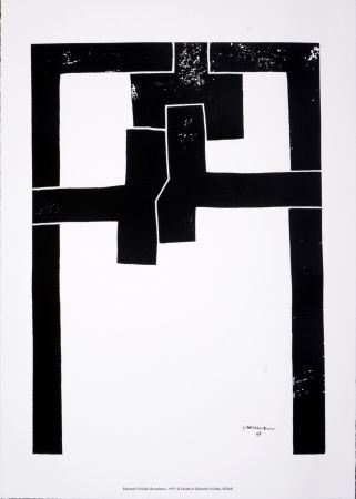 Sérigraphie Chillida - (After) Barcelona I, 1971