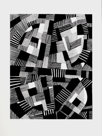 Sérigraphie Freundlich - (After) Composition #III, 1989