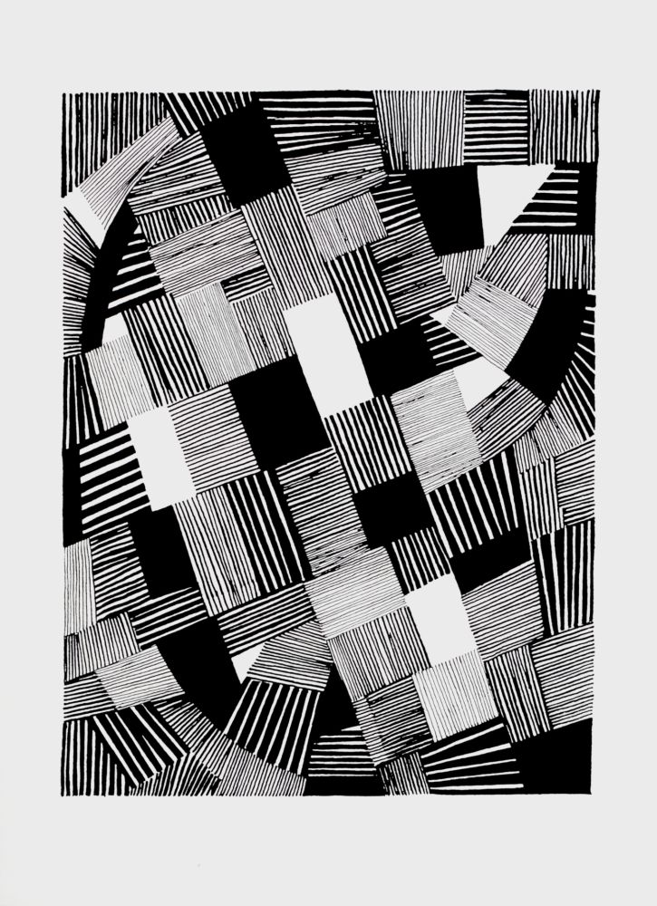 Sérigraphie Freundlich - (After) Composition #IV, 1989