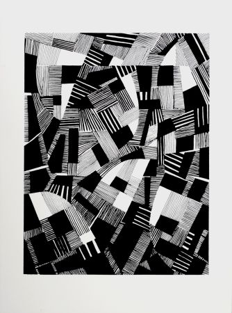 Sérigraphie Freundlich - (After) Composition #V, 1989