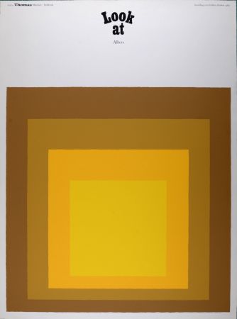 Sérigraphie Albers - (After) Look at Albers, 1969