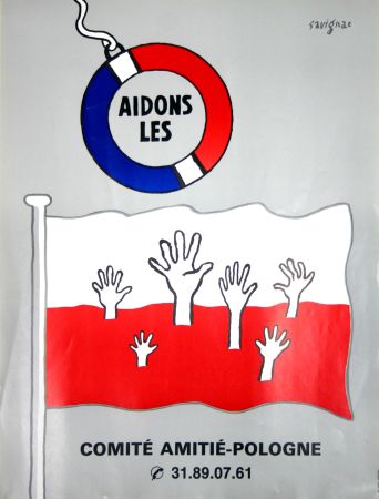 Offset Savignac - Aidons- Les  Amitiées  Pologne