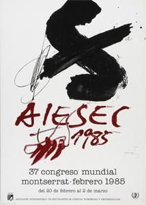 Affiche Tàpies - 