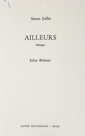 Livre Illustré Baltazar - Ailleurs