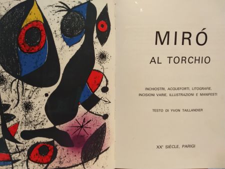 Livre Illustré Miró - Al Torchio
