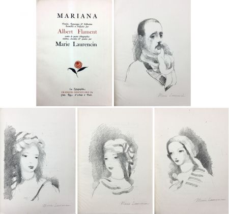 Livre Illustré Laurencin - Albert Flament : MARIANA (1932)