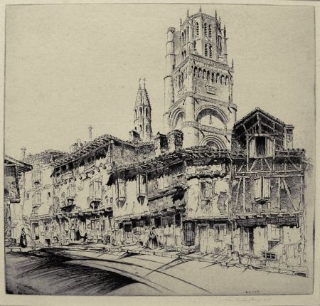 Gravure Arms - Albi (a.k.a. The Cathedral of Ste. Cecile)