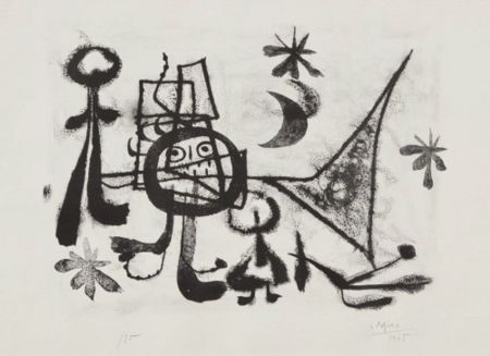 Lithographie Miró - Album 13
