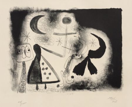 Lithographie Miró - Album 13 – Plate V