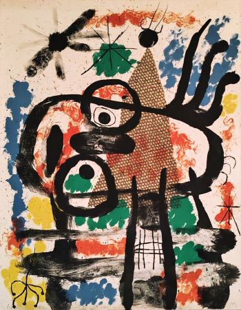 Lithographie Miró - Album 19, Planche 5