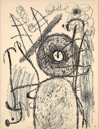Lithographie Miró - Album 21 Planche 14