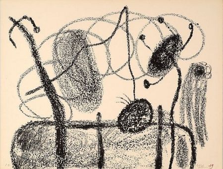 Lithographie Miró - Album 21 Planche 19