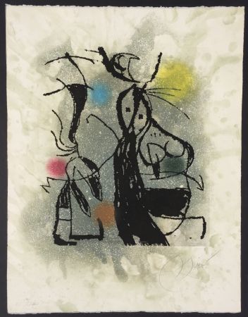 Gravure Miró - Aldebaran (D. 1008)