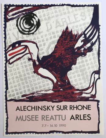 Affiche Alechinsky - Alechinsky sur Rhône