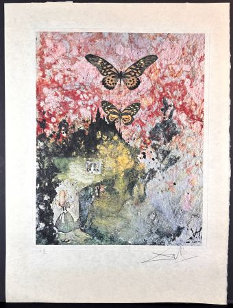Gravure Dali - Alice in Wonderland