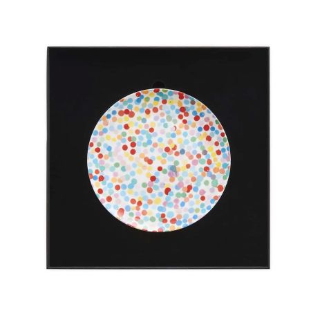 Multiple Hirst - All Over Dot Signed Plate
